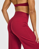 Straight Leg Ultra-Soft Butter Fabric Yoga Pants for Women – Mid-Waist Sports Leggings thumbnail 23
