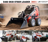 Crawler Skid Steer Loader – Multifunctional Compact Track Loader, Front-End Loader, Customized Chinese Skid Steer thumbnail 13