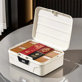 Safe Security Storage Box – Password Lock Organizer for Passport, Cash, Jewelry, and Documents thumbnail 2