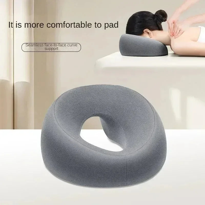 Breathable Memory Foam Face Rest Pillow for Beauty Salon Massage and Ergonomic Support