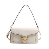 Women’s High-End Pure Color Square Shoulder Bag – Multi-Layer Minimalist Commuter Handbag thumbnail 34