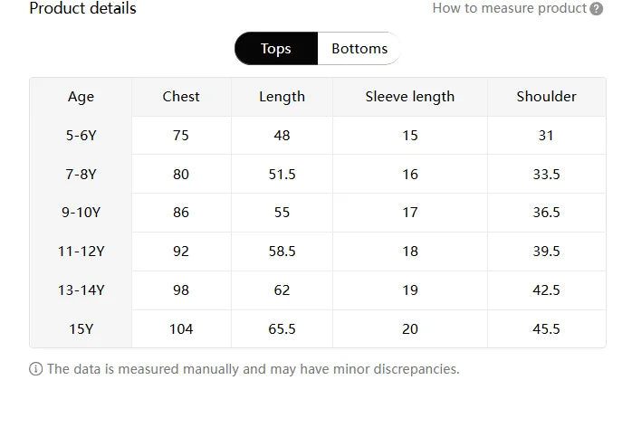 Kids Graphic Print T-Shirt Summer Short Sleeve Loose Fit Tee 7–15 Years