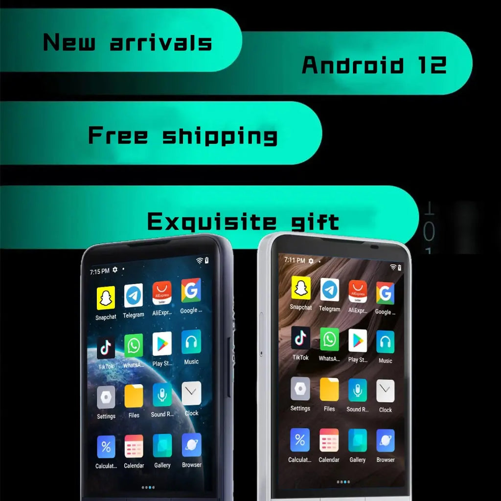 Qin F22 Pro Smart Touch Screen Phone 4GB RAM 64GB ROM Android Global Version 3.5" Display 5G WiFi