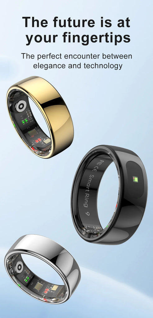 R08 Smart Ring – Touch Control | Health Monitoring | Waterproof Performance