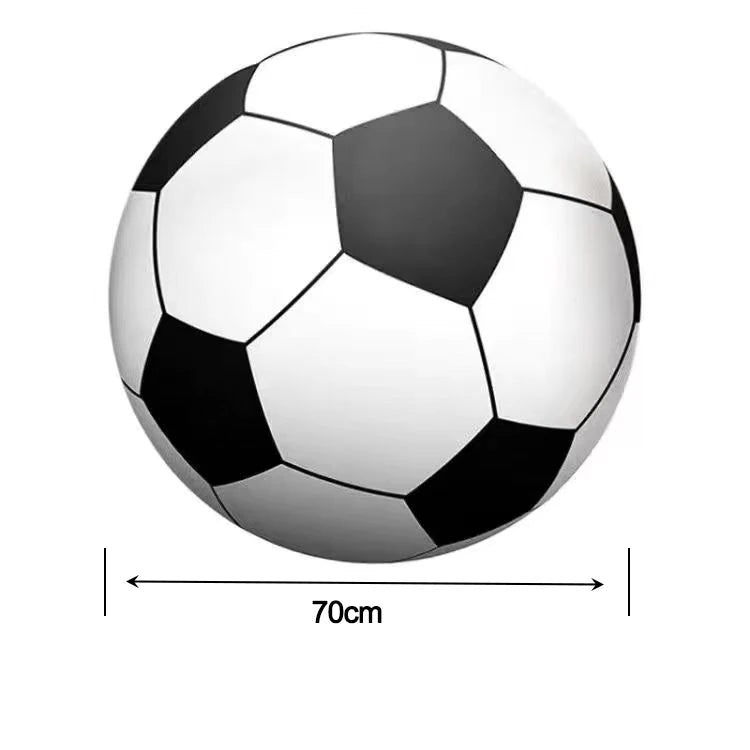 Giant Inflatable Beach Soccer Ball 70–200cm PVC Outdoor Lawn & Beach Sports Toy