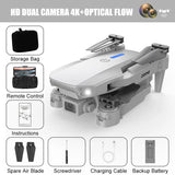 E88 Pro Drone 4K Dual Camera Foldable RC Quadcopter with WiFi FPV & Trajectory Flight thumbnail 33