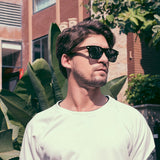 GM Handmade Walnut Wooden Polarized Mirror Sunglasses UV400 Vintage Pilot Style for Men and Women thumbnail 5
