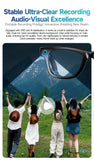 GUHUAVMI Smart Glasses for Men – 8MP Camera | WiFi | Bluetooth | AI Features | IP65 Waterproof thumbnail 14