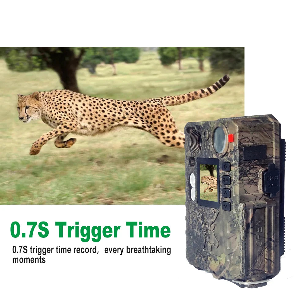 BolyGuard BG410-D 37MP 4K Trail Camera with Dual Flash & Solar Support | Wildlife, Hunting & Security Cam