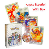 Pokemon VMAX & GX Gold Foil Flash Cards – Pikachu, Charizard, Multilingual Game Battle Collection thumbnail 16