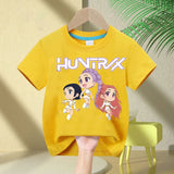 Cute Girls Hooded Sweatshirt KPop Demon Hunter Cartoon Casual Top – Purple & Pink thumbnail 8