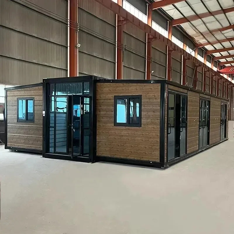 Expandable Prefab Container House 20ft 30ft 40ft Portable Steel Modular Home