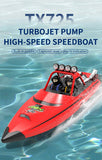 TY725 RC Turbojet High-Speed Remote Control Boat – Adult & Kids Electric Jet Boat Toy with Low Battery Alarm thumbnail 7