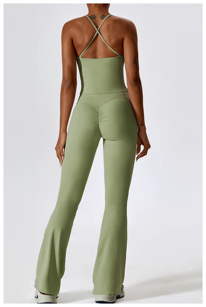 Seamless 2-Piece Women’s Yoga Set – Fitness Leggings & Sports Bra Workout Suit