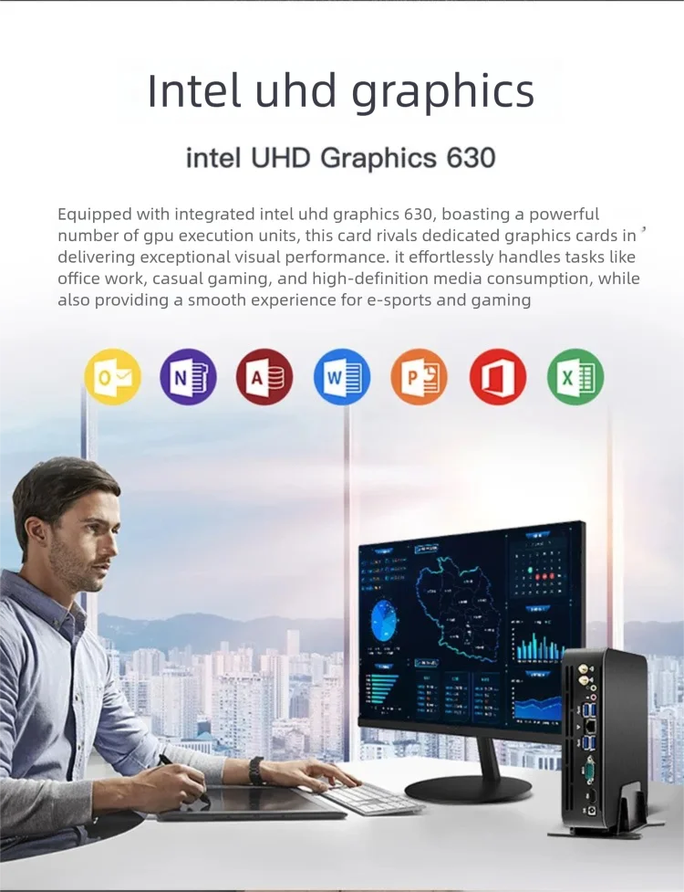 Core i9-9880H Mini Desktop PC – High-Performance Gaming & Office Mini Host