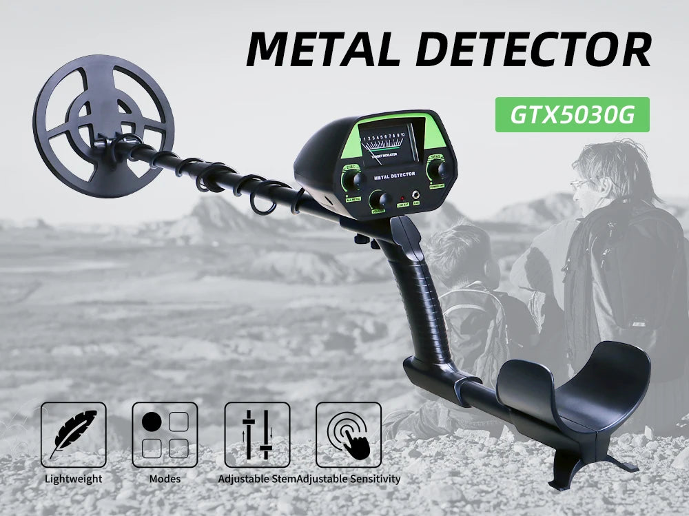 GTX5030H Professional Underground Metal Detector – High-Precision Treasure Hunter for Gold, Coins & Relics