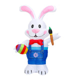 6ft LED Inflatable Easter Bunny with Eggs – Luminous Garden Decoration thumbnail 13