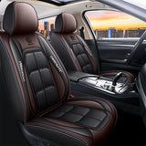 Full Leather Car Seat Cushion – All Season Universal Driver & Passenger Seat Cover Pad | 1pc or 2pcs thumbnail 15
