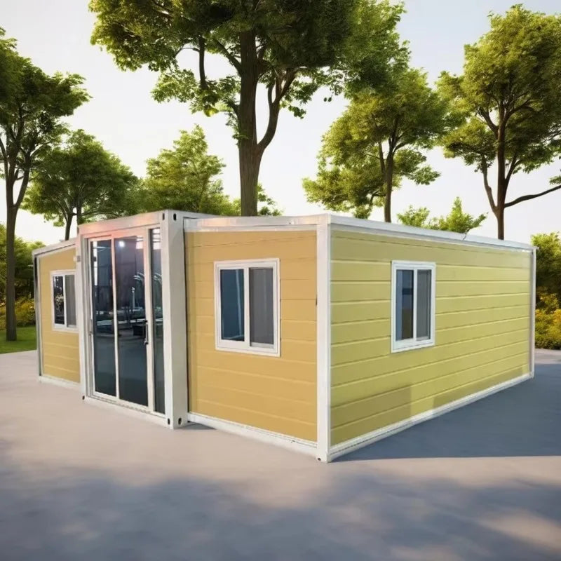 Expandable Prefab Container House 20ft 30ft 40ft Portable Steel Modular Home
