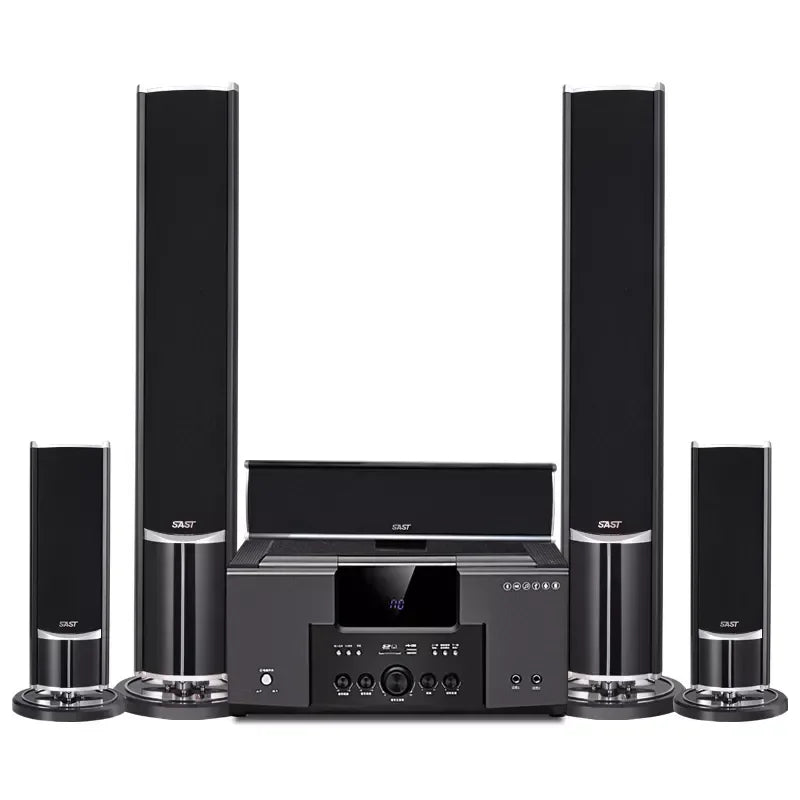 KYYSLB 5.1 Home Theater Sound System – Wireless 3D Surround Speakers for TV & Music