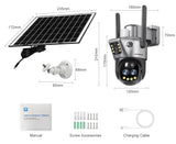 LS VISION Dual Screen Solar Camera 10X Zoom Outdoor WIFI/4G PTZ CCTV with Light Alarm thumbnail 28