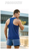 Men’s Quick Dry Sports Vest – Sleeveless Running, Training & Basketball Fitness Top thumbnail 25
