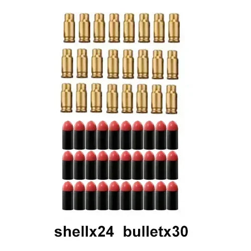 Desert Eagle Style Foam Dart Toy Pistol – Shell Ejection Soft Bullet Blaster for Kids 14+