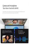 Dual Screen 14+14 Inch 2K Touchscreen 2-in-1 Laptop 16GB/32GB Intel N100 CPU 360° Flip Metal Case thumbnail 16