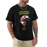 Spawn Essential Gift T Shirt Kawaii Clothes Plain Mens Cotton thumbnail 1