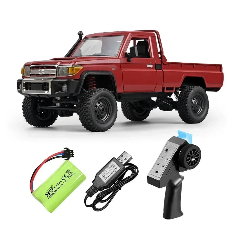 MN MODEL 1:12 RC Toyota Land Cruiser LC79 Rock Crawler MN82S Off-Road Pickup Truck