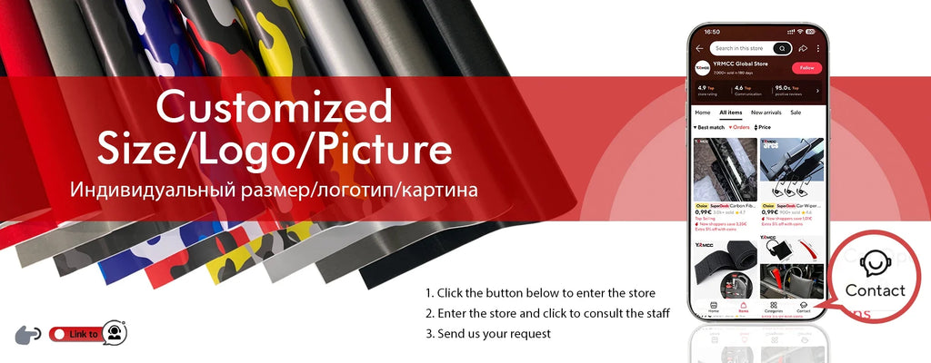 Carbon Fiber Vinyl Wrap Film Waterproof Glossy Self Adhesive Car Sticker Roll 150cm PVC Auto Body Protection Decal