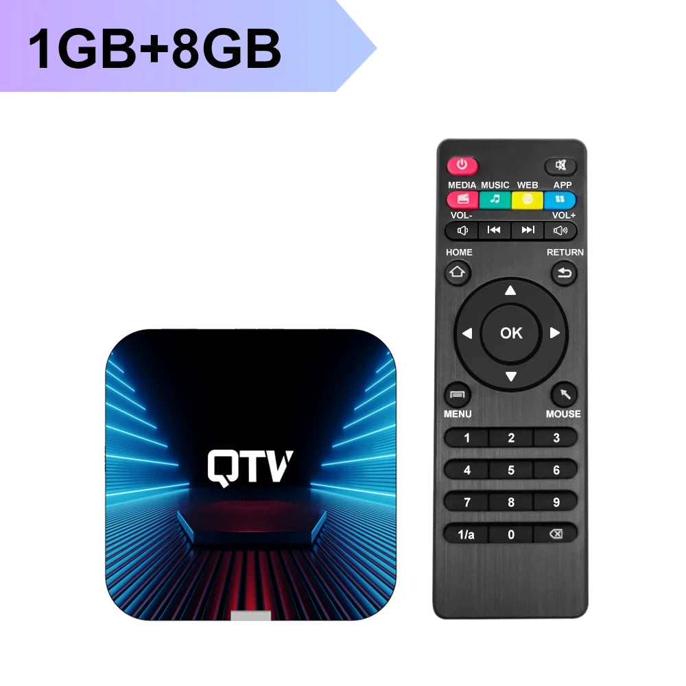 VONTAR QTV Q1 Android 10 TV Box Allwinner H313 2GB/16GB 4K Media Player Set Top Box