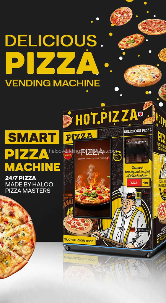 Self-Service Customized Fully Automatic Pizza Vending Machine – Wholesale