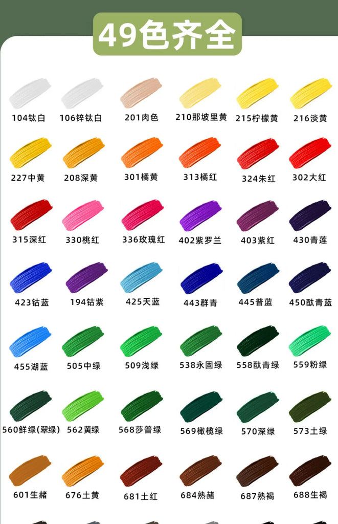 170ml Phoenix Large Tube Oil Paint – Non-Toxic, High Tint Strength, Mixable Artist Paint for Canvas & DIY Art