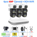 Smar 6MP Dual-Lens Wireless CCTV System 8CH NVR Kit with Audio & Night Vision thumbnail 48