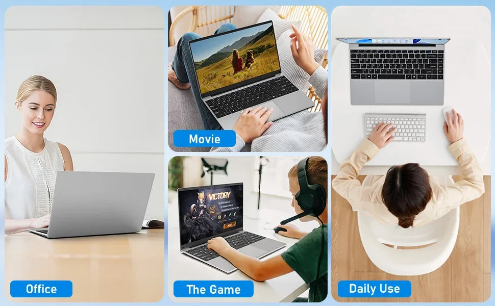 Windows 11 i9 Gaming Laptop – Intel Core i9-10980HK, 16GB DDR4, 1TB SSD, 14.1” FHD Notebook PC