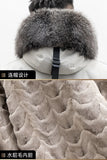 Real Mink Fur Inner Coat Men 90% Down 10% Feather Winter Mid-Length Jacket with Hood and Fox Fur Collar thumbnail 24