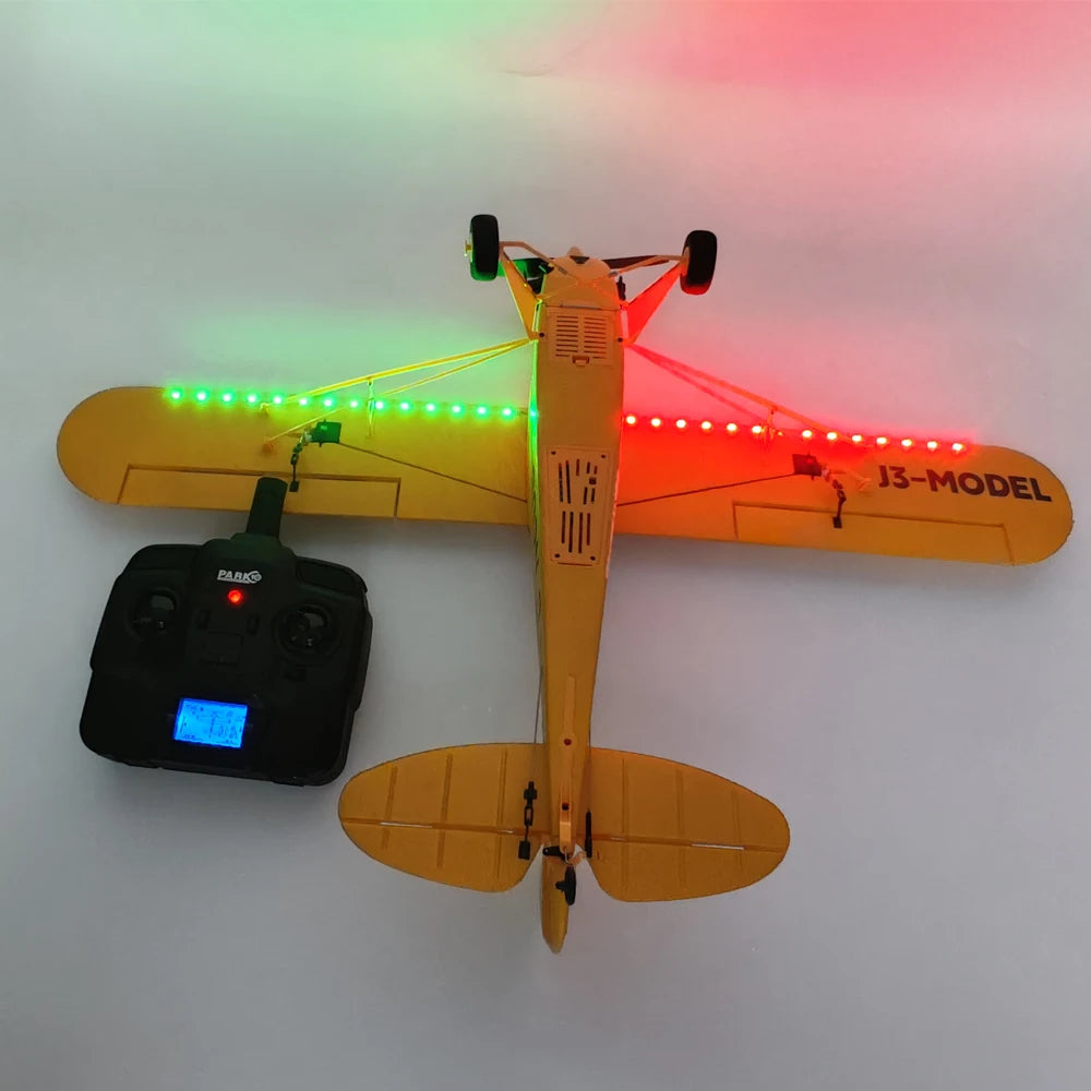 Hot Sale RC Plane RTF 2.4G Brushless Motor 3D/6G Remote Control Airplane Wltoys A160 Upgraded J3-CUB Ready To Fly