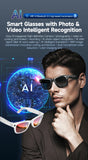 GUHUAVMI Smart Glasses for Men – 8MP Camera | WiFi | Bluetooth | AI Features | IP65 Waterproof thumbnail 7