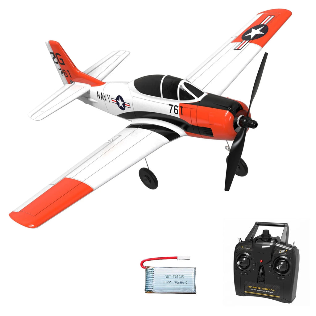 Volantex Spitfire RC Fighter Plane 400mm EPP Warbird – 4CH 2.4GHz RTF with XPilot Stabilization & One-Key Aerobatics