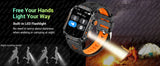 Military-Grade GPS Smartwatch for Men – 2.01” AMOLED, Bluetooth Calling, 3ATM Waterproof, 100+ Sports, 540mAh Battery thumbnail 15