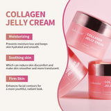 Moisturizing Collagen Jelly Cream with Niacinamide and Hydrolyzed Collagen 100ml Anti-Aging Firming Hydrating Face Cream thumbnail 2