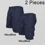 Men’s Casual Cargo Shorts with Big Pockets – Loose Fit Safari Style (Spring/Summer) thumbnail 8