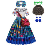 Girls Encanto Princess Dress Cosplay Costume – Mirabel & Isabela Carnival Birthday Party Outfit thumbnail 13