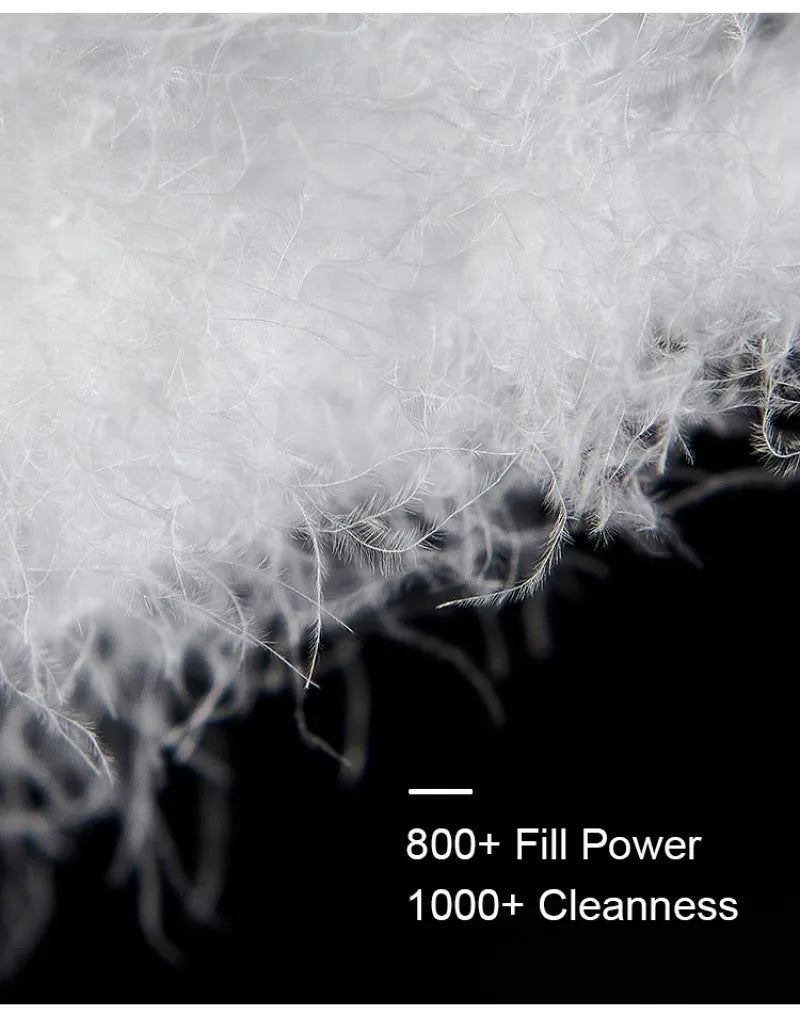 Goodnight Kiss 100% White Goose Down Comforter – Soft Luxury Warm Duvet for Winter, Spring & Autumn