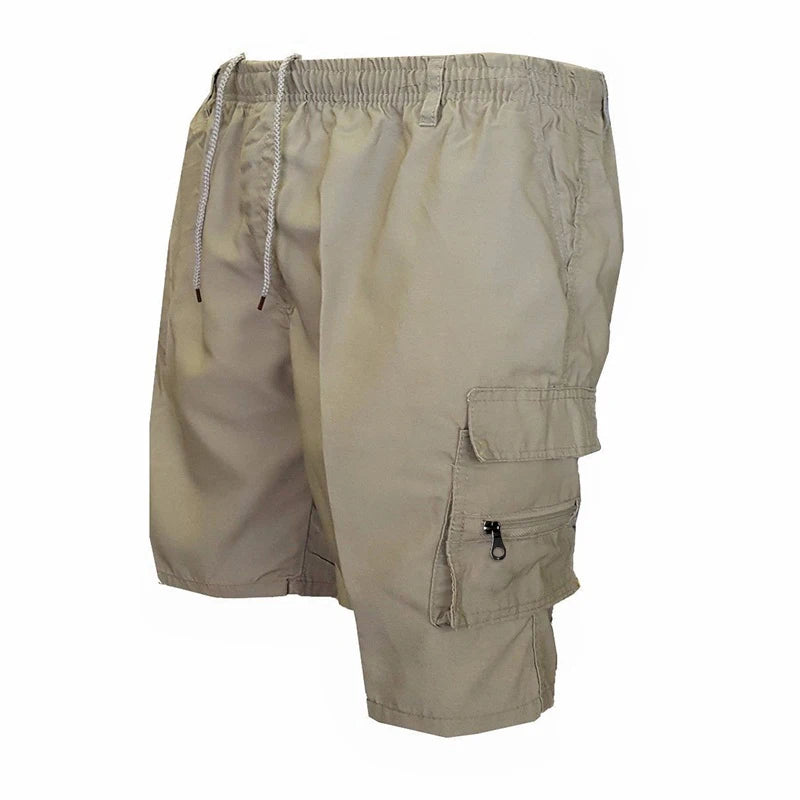 Men’s Casual Cargo Shorts with Big Pockets – Loose Fit Safari Style (Spring/Summer)