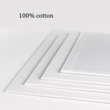 10 Pcs Cotton Canvas Board Set Primed White Painting Panels for Oil, Acrylic, Watercolor & Gouache HB-17 thumbnail 2