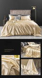 100% Pure Silk Bedding Set – Luxury Duvet Cover, Bed Sheet & Pillowcases thumbnail 20