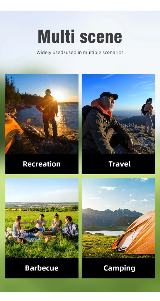 PACOONE Folding Camping Cot – Portable Outdoor Bed for Adults & Kids