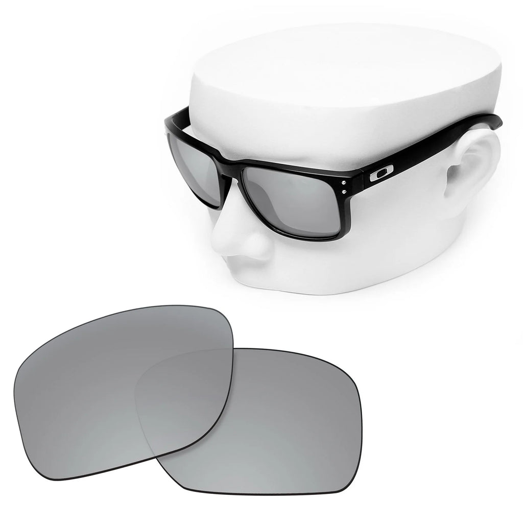 OOWLIT Polarized Replacement Lenses for Oakley Holbrook OO9102 – UV400 Mirror Polycarbonate Upgrade